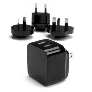 2 Port Usb Travel Wall Charger