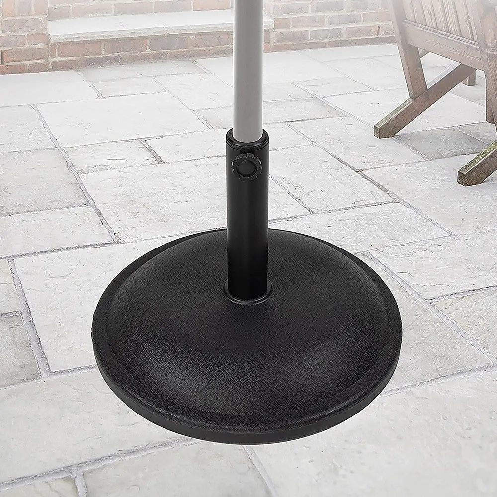 20kg Cement Steel Patio Umbrella Base for 34-38mm Poles