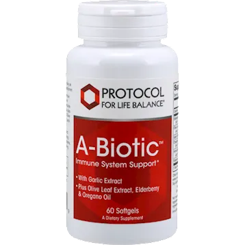 A-Biotic 60 gels by Protocol For Life Balance