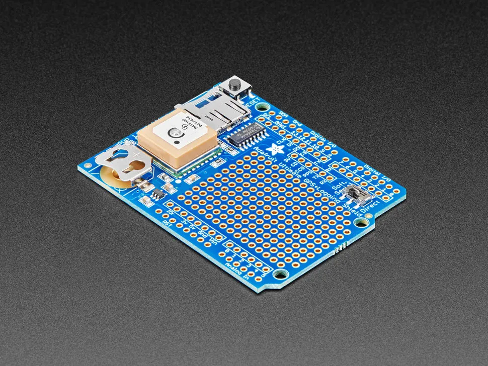 Adafruit Ultimate GPS Logger Arduino Shield - Includes GPS Module