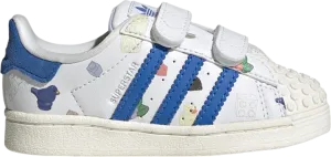 Adidas LEGO x Superstar CF I sneakers, white