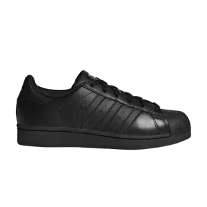 Adidas Superstar Foundation J 'Triple Black' sneakers, black