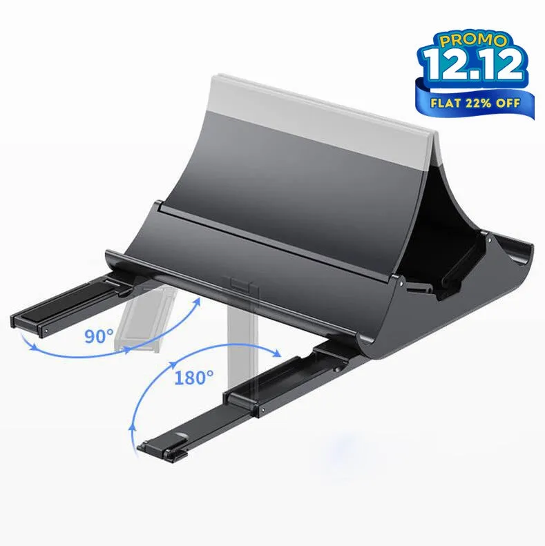 Adjustable Vertical Laptop & Tablet Stand