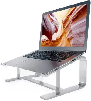 Aluminum Computer Stand for Laptops - Silver