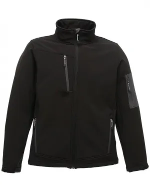 Arcola 3 layer softshell | BLACK/SEAL GREY