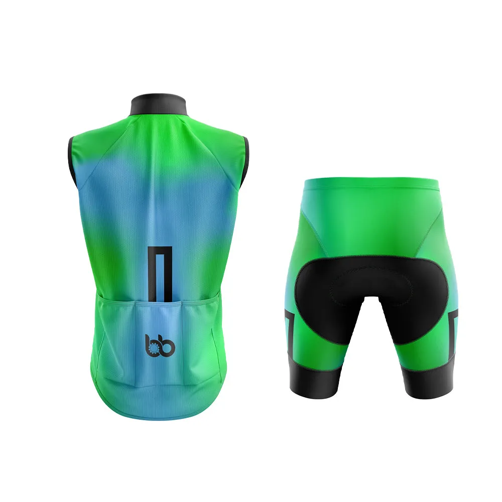 Bicycle Booth Prism (Blue-Green) Club Cycling Kit