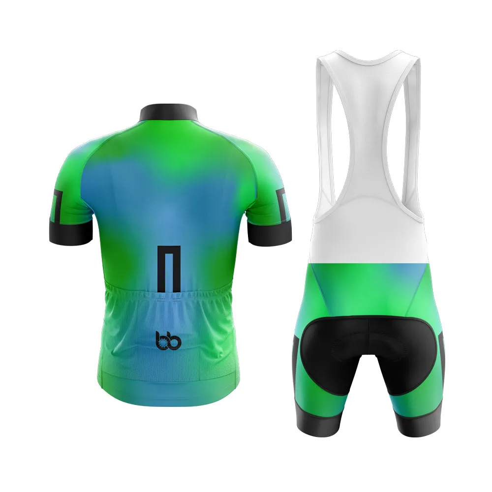 Bicycle Booth Prism (Blue-Green) Club Cycling Kit