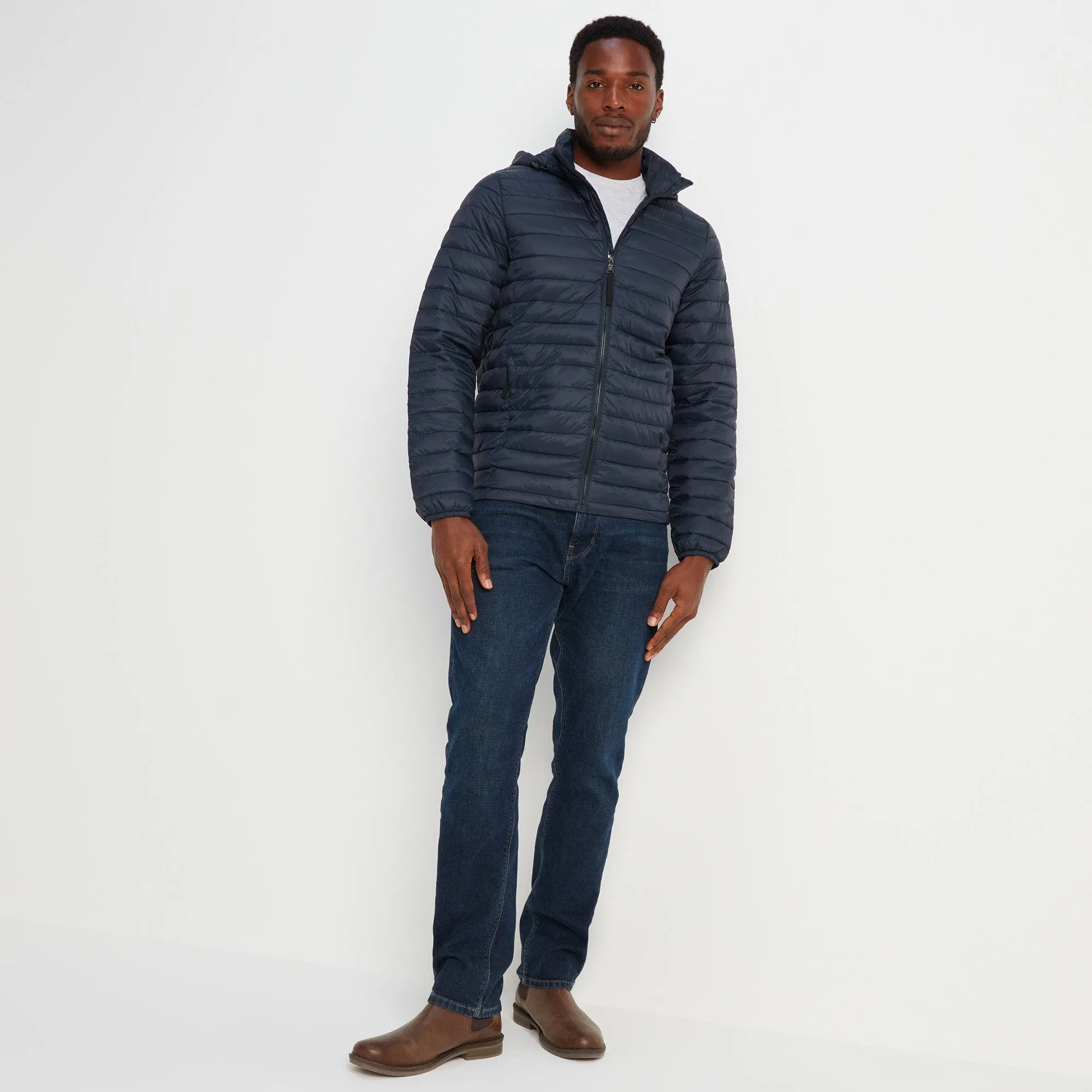 Bowburn Mens Padded Jacket - Dark Indigo