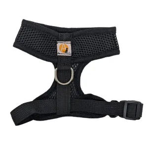 Breathable Mesh Nylon Dog Harness - Black