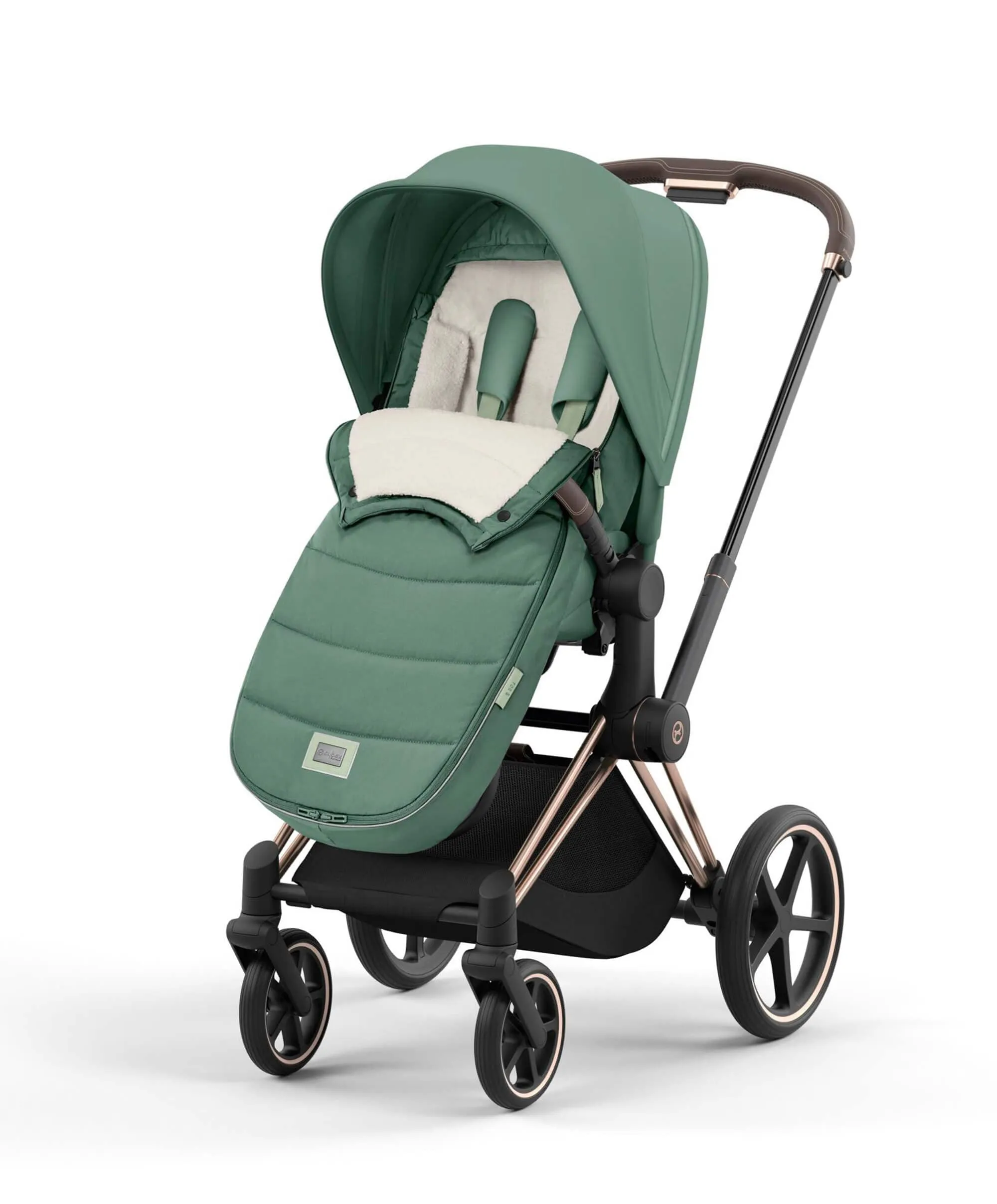 Cybex Platinum Footmuff - Leaf Green