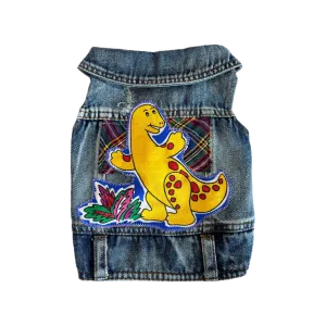 Dino Doggy Denim Vest