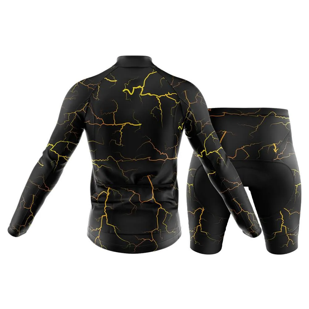 Elemental Lightning (Black) Club Cycling Kit