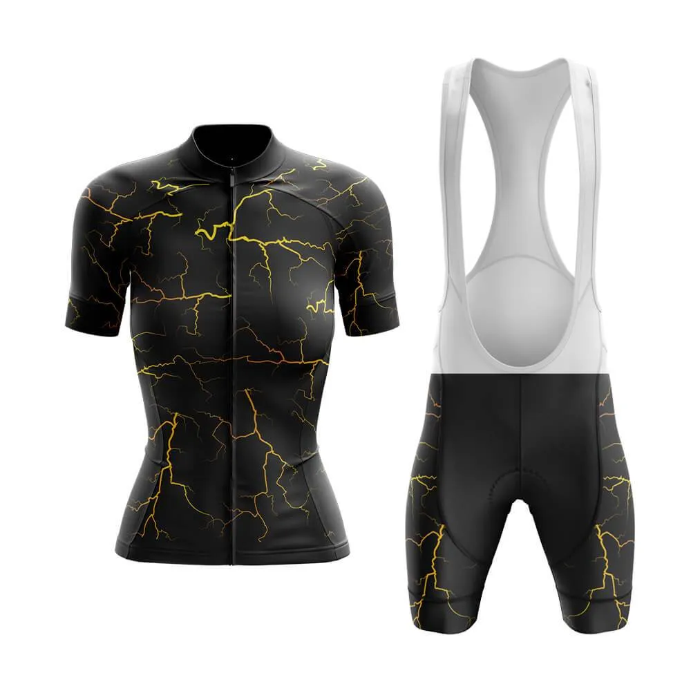 Elemental Lightning (Black) Club Cycling Kit