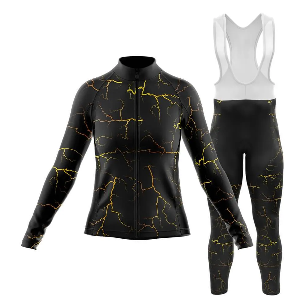 Elemental Lightning (Black) Club Cycling Kit