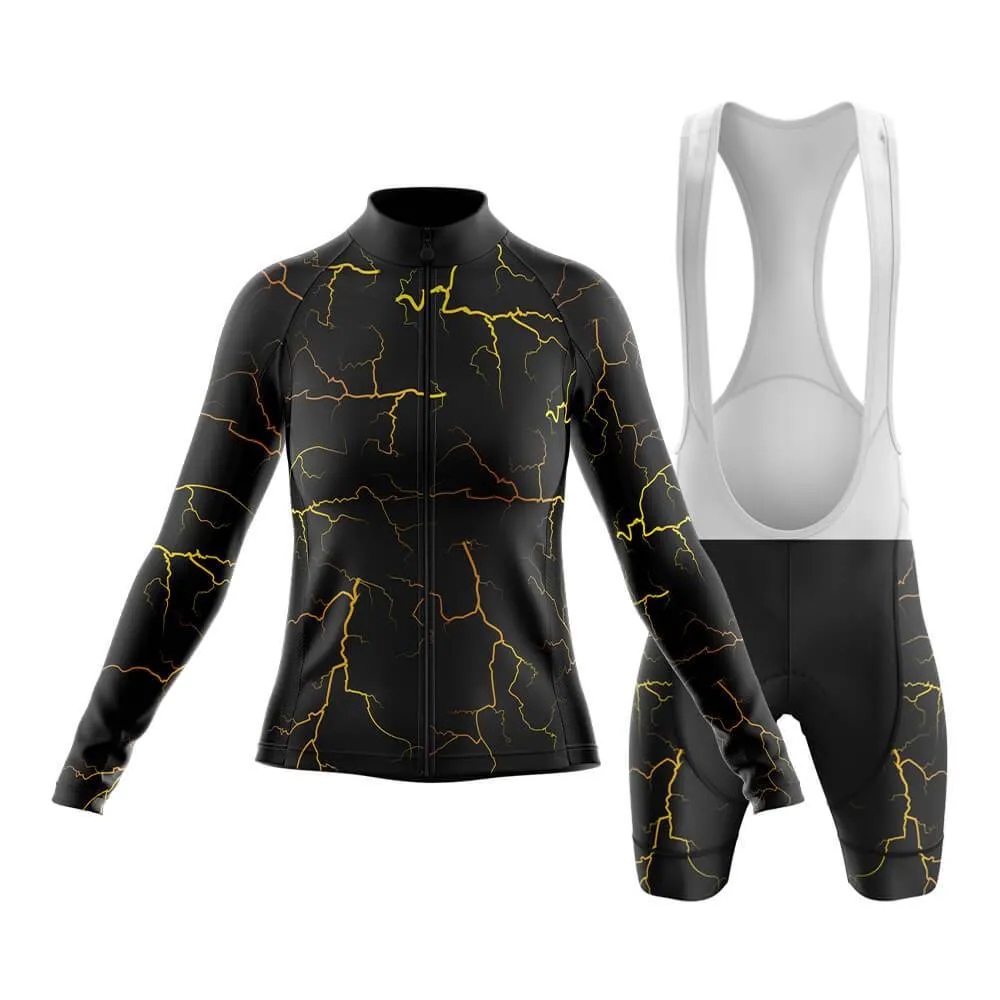 Elemental Lightning (Black) Club Cycling Kit