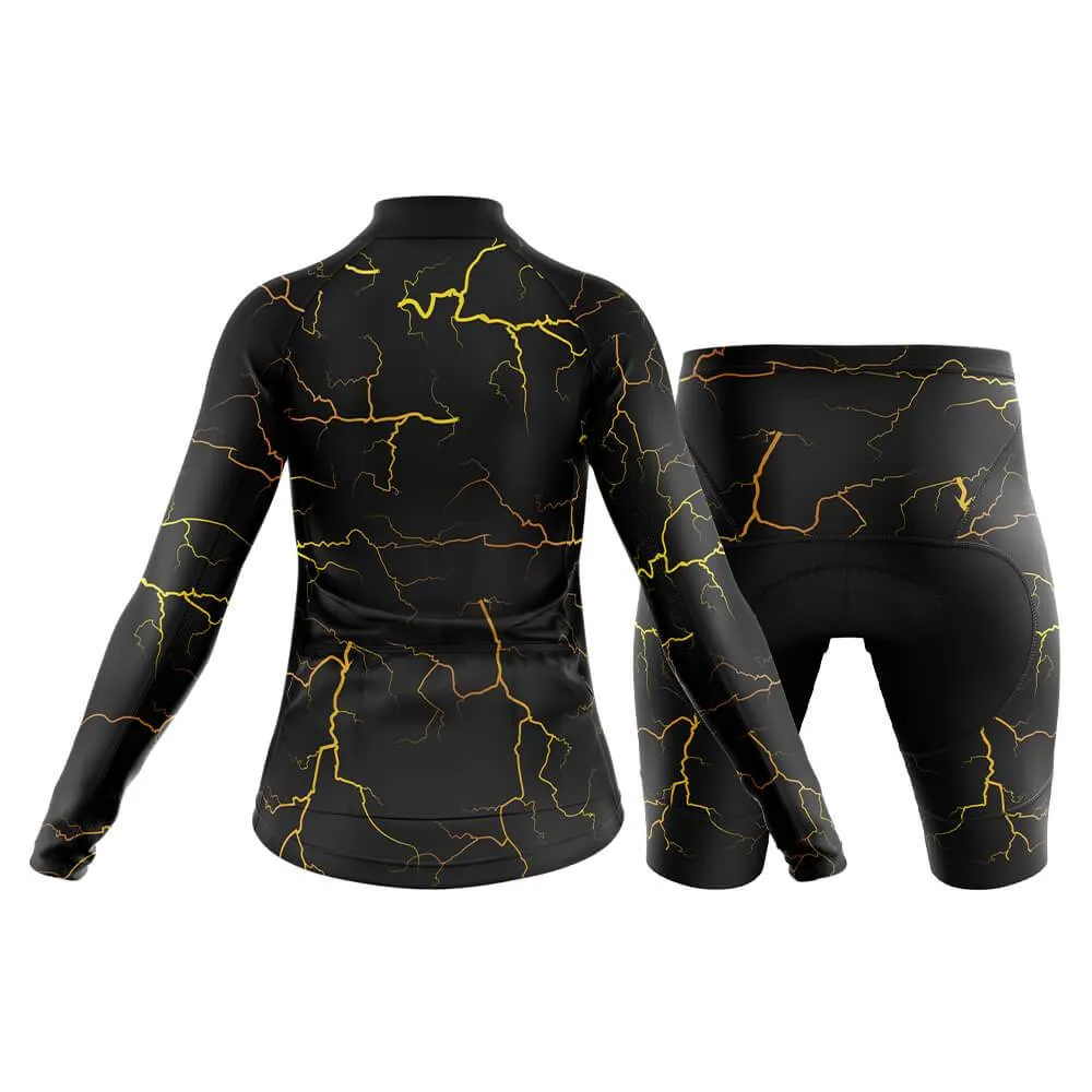 Elemental Lightning (Black) Club Cycling Kit