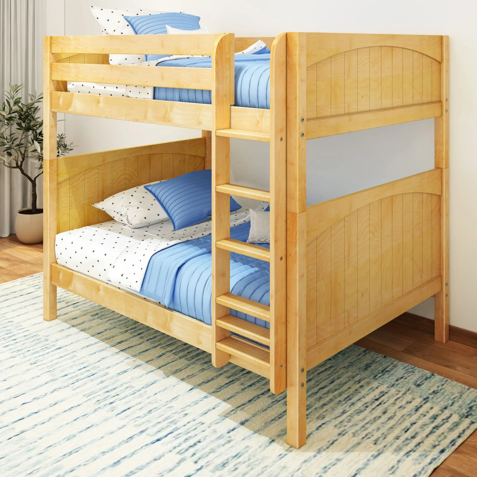 Full High Bunk Bed with Ladder