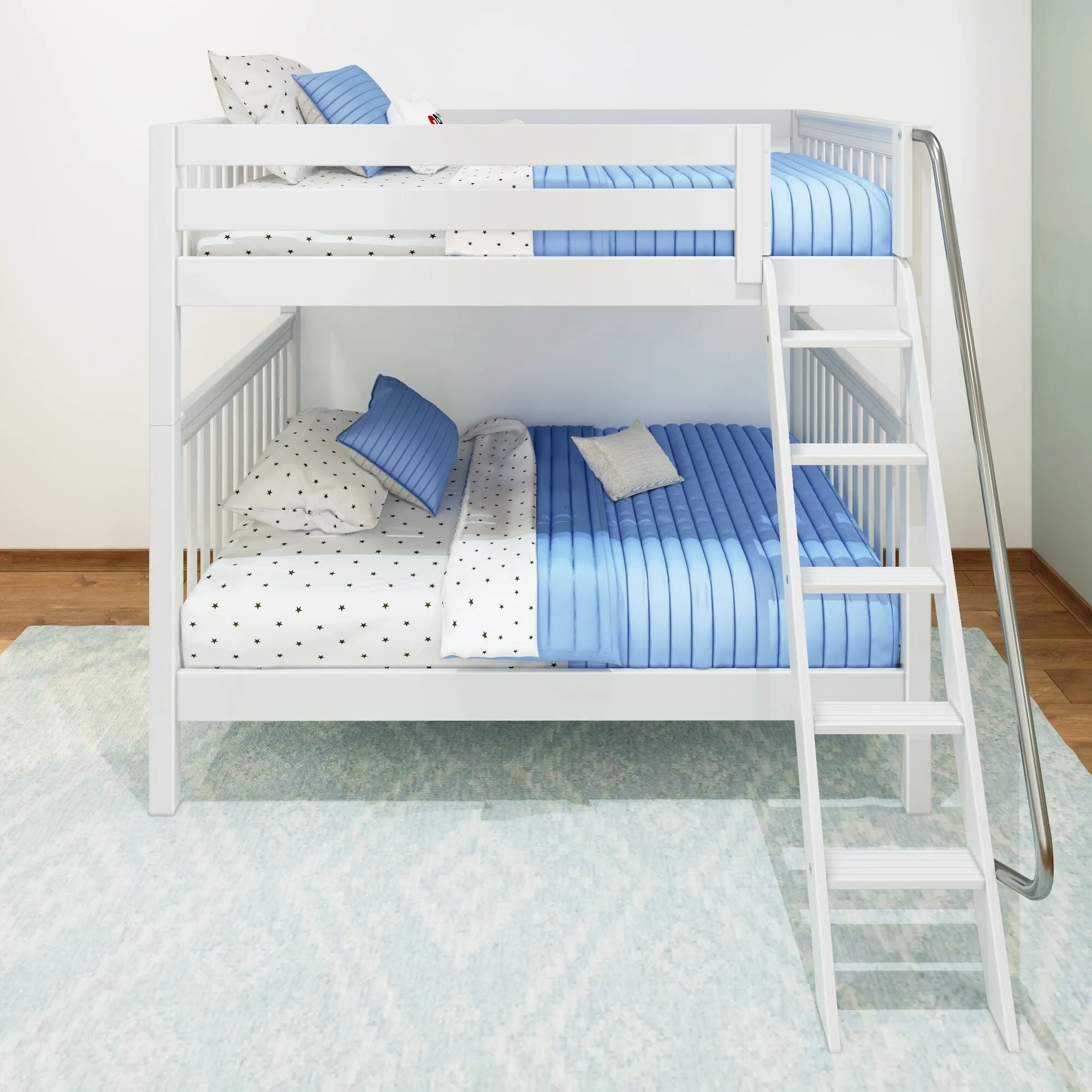 Full High Bunk Bed with Ladder