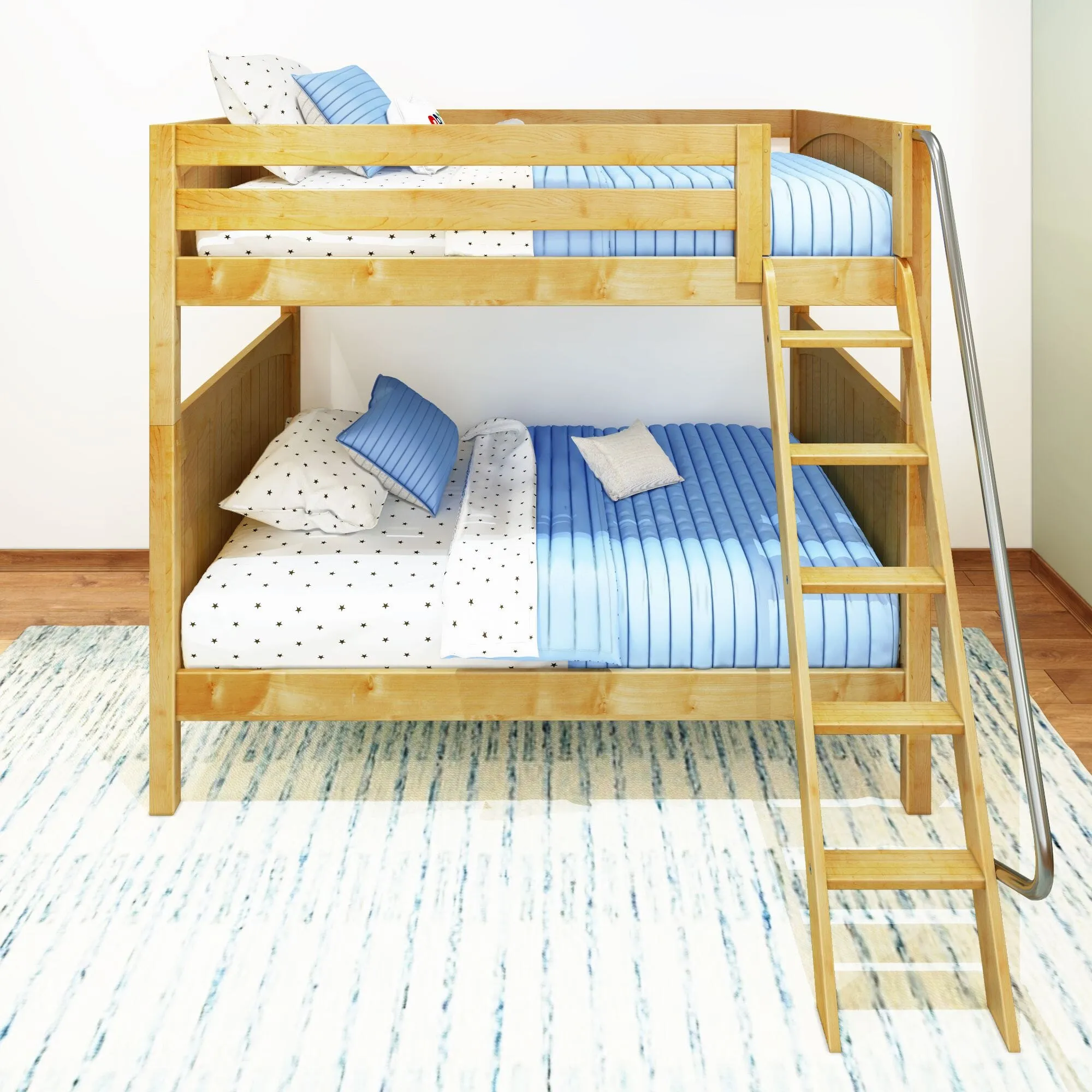 Full High Bunk Bed with Ladder