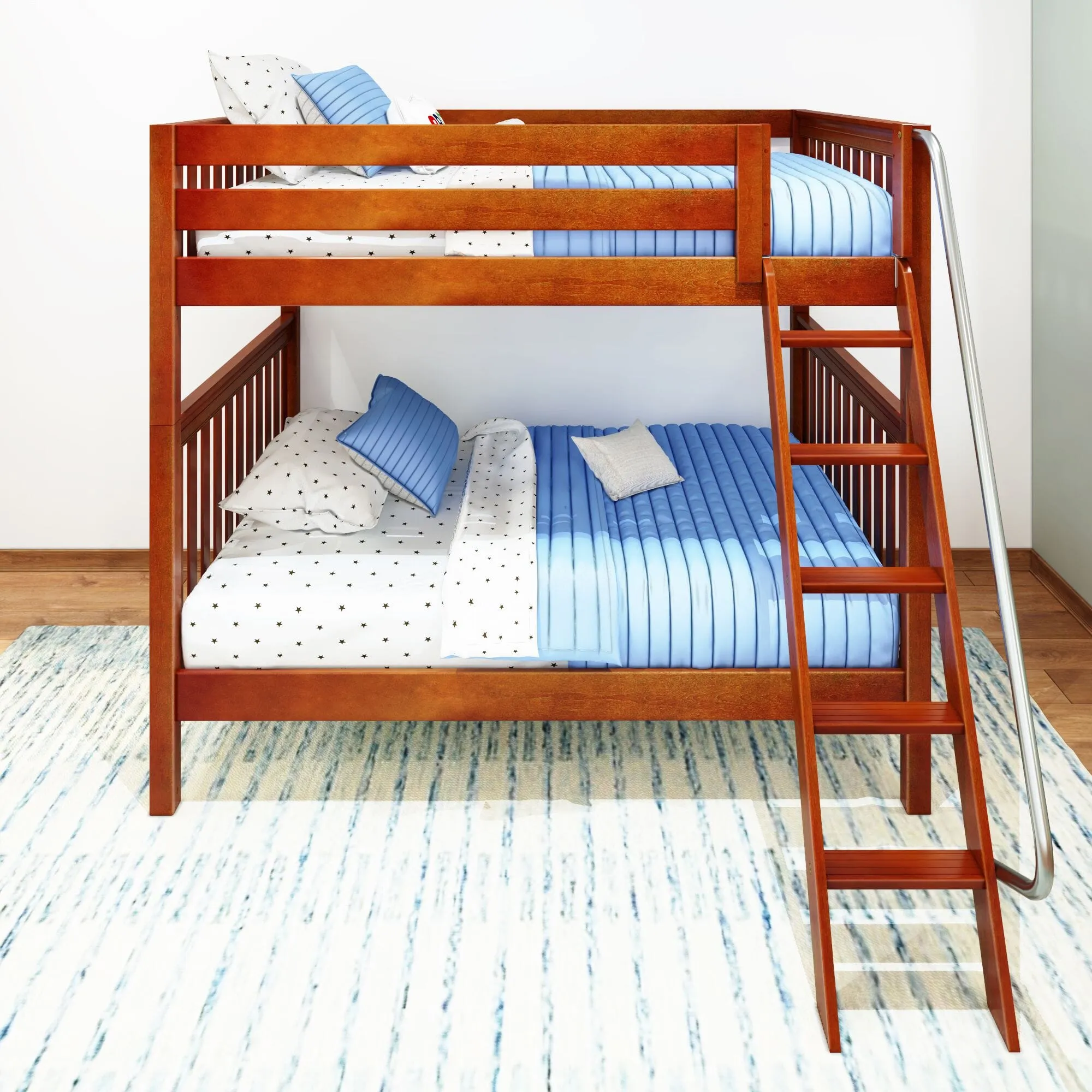 Full High Bunk Bed with Ladder