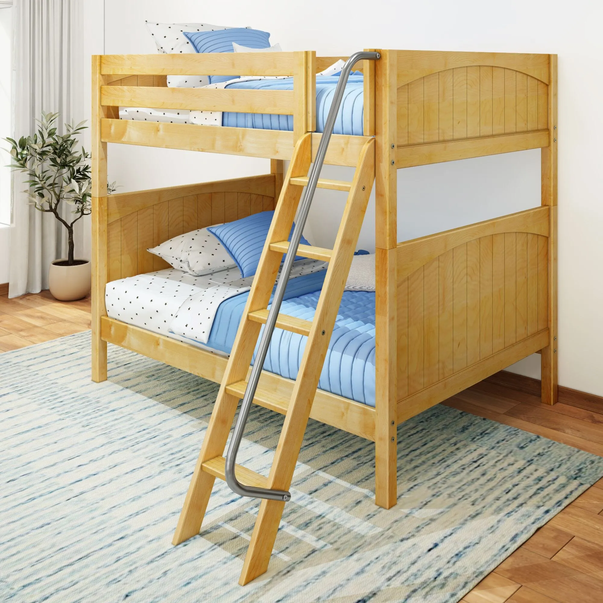 Full High Bunk Bed with Ladder