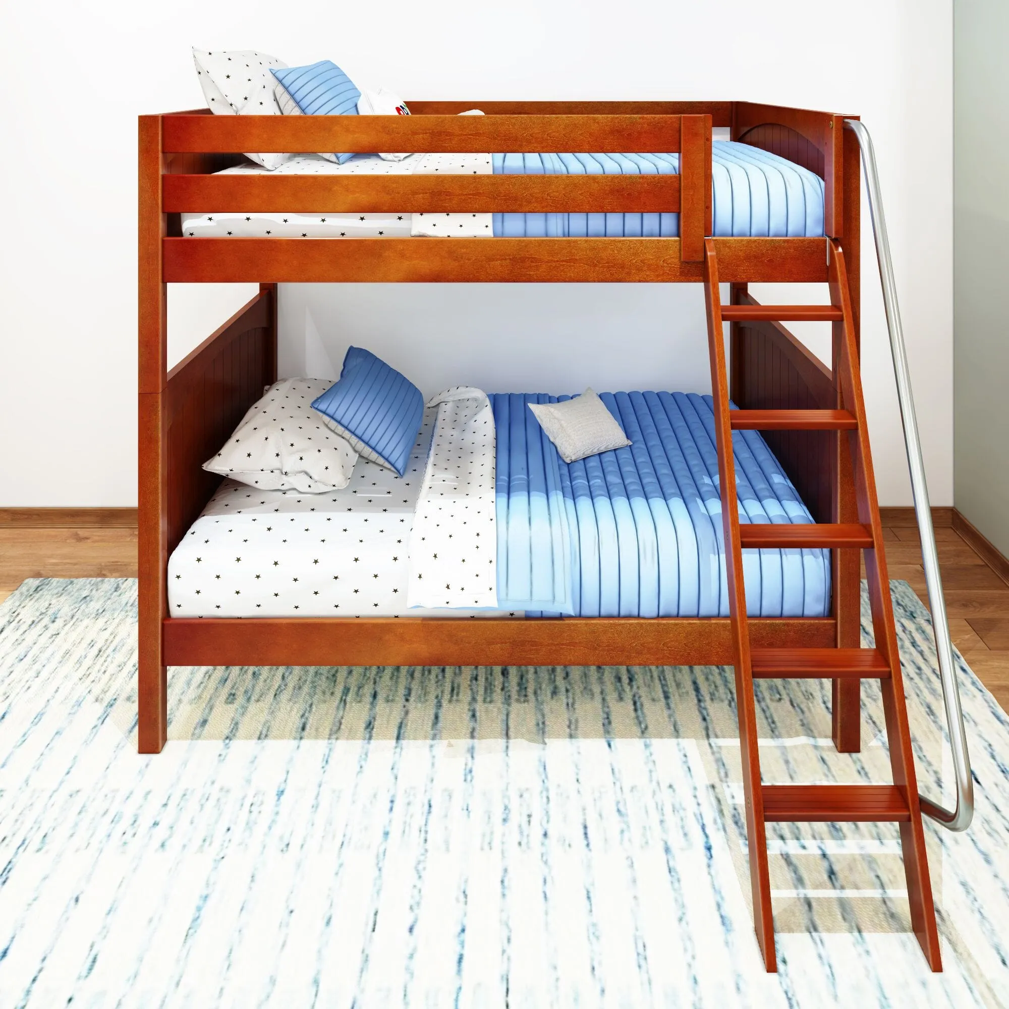 Full High Bunk Bed with Ladder