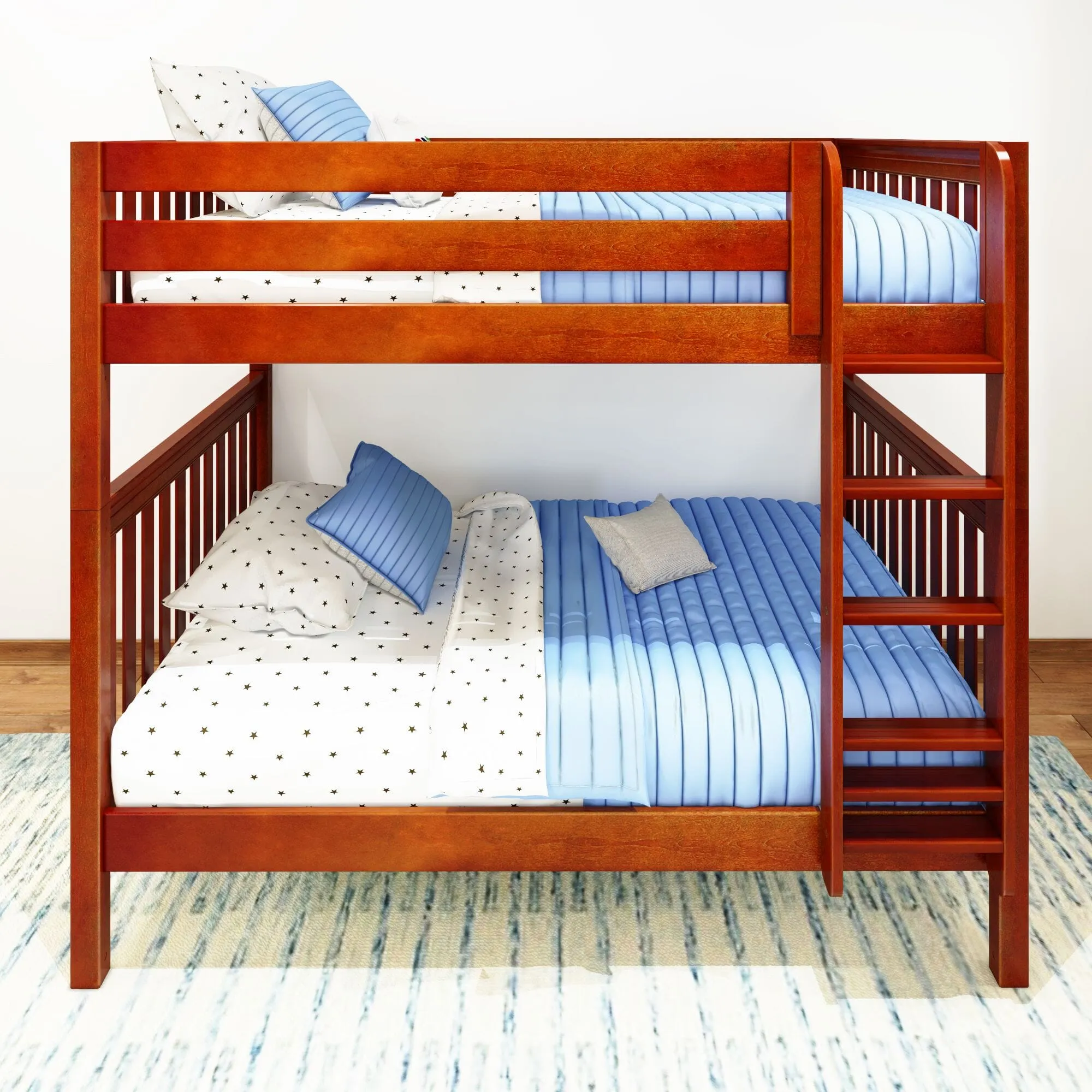 Full High Bunk Bed with Ladder