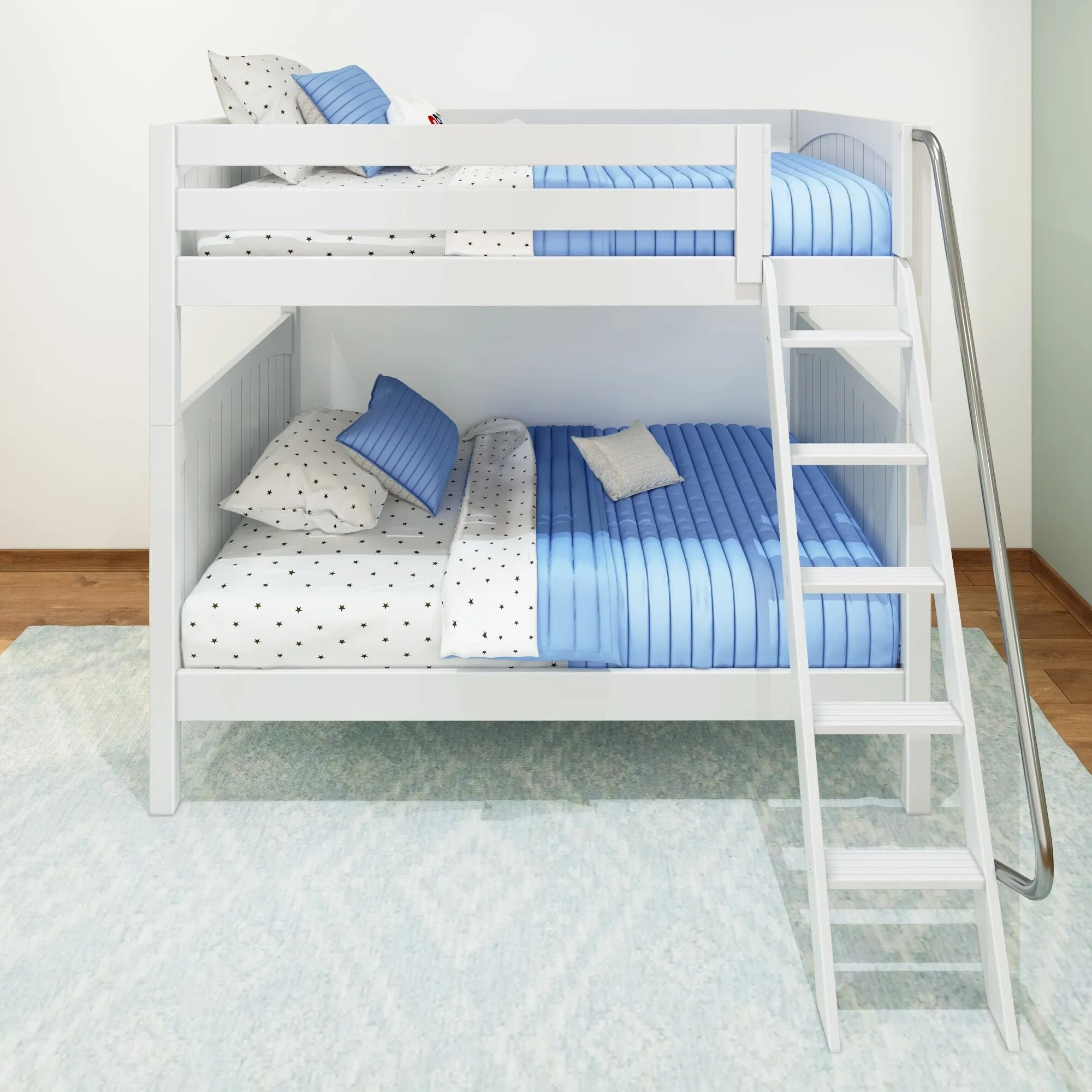 Full High Bunk Bed with Ladder