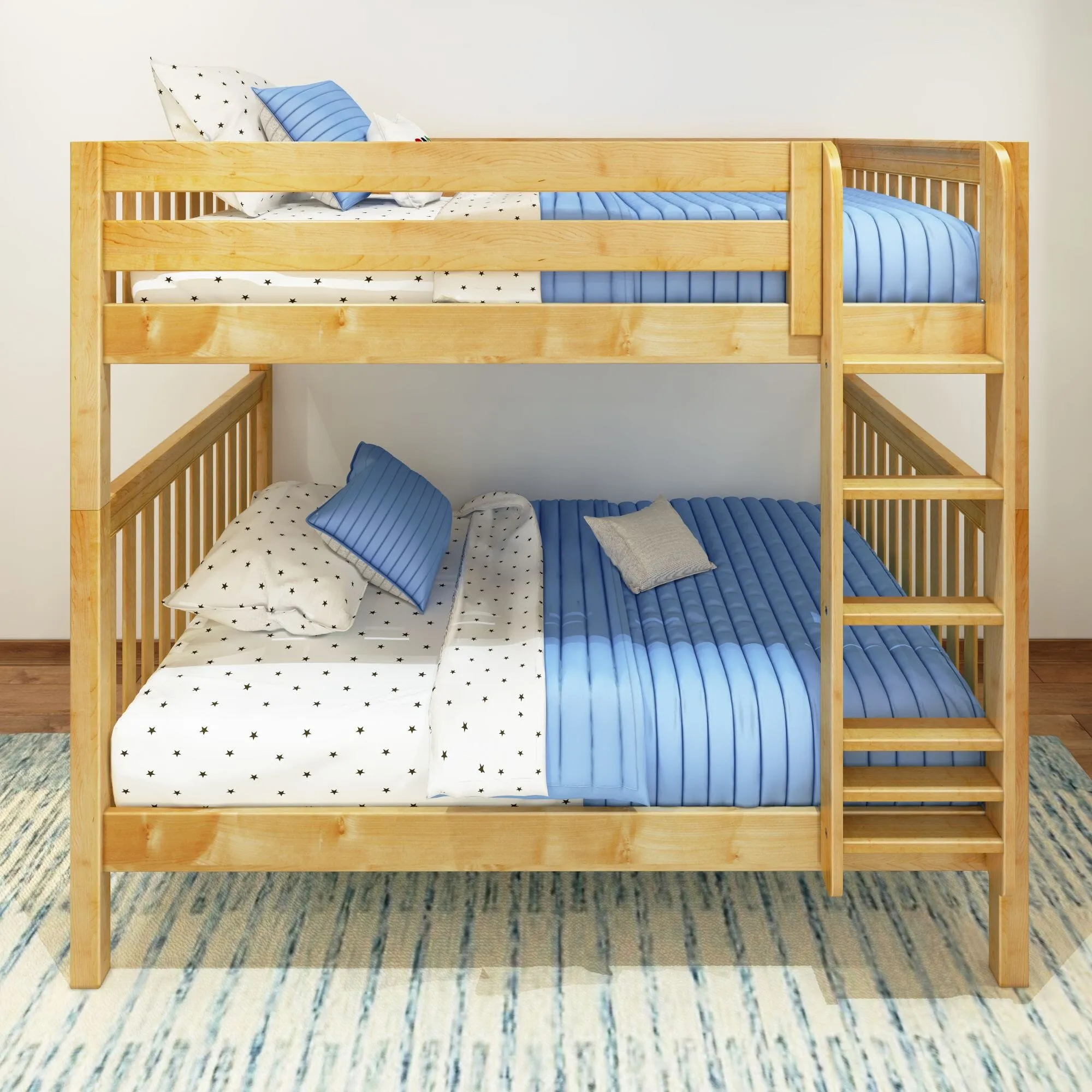 Full High Bunk Bed with Ladder