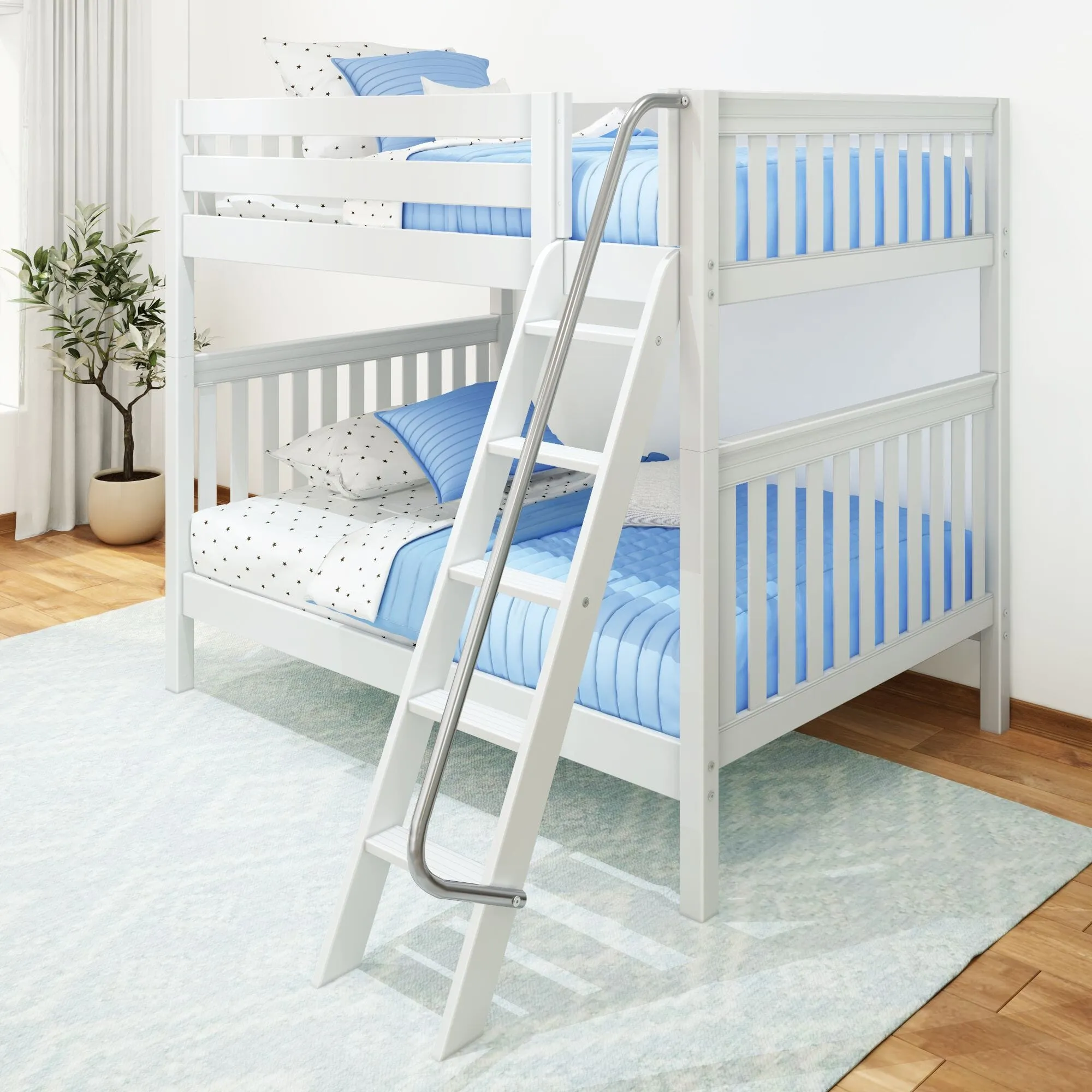 Full High Bunk Bed with Ladder