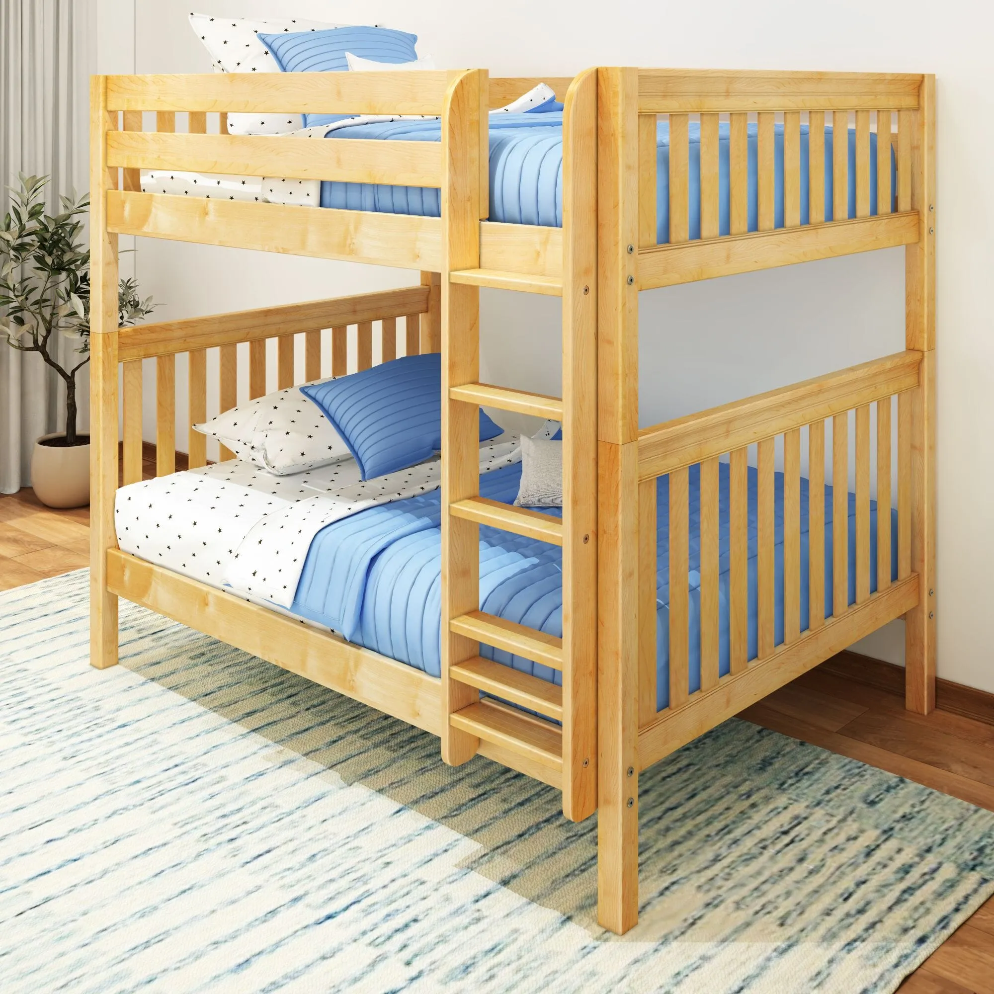 Full High Bunk Bed with Ladder