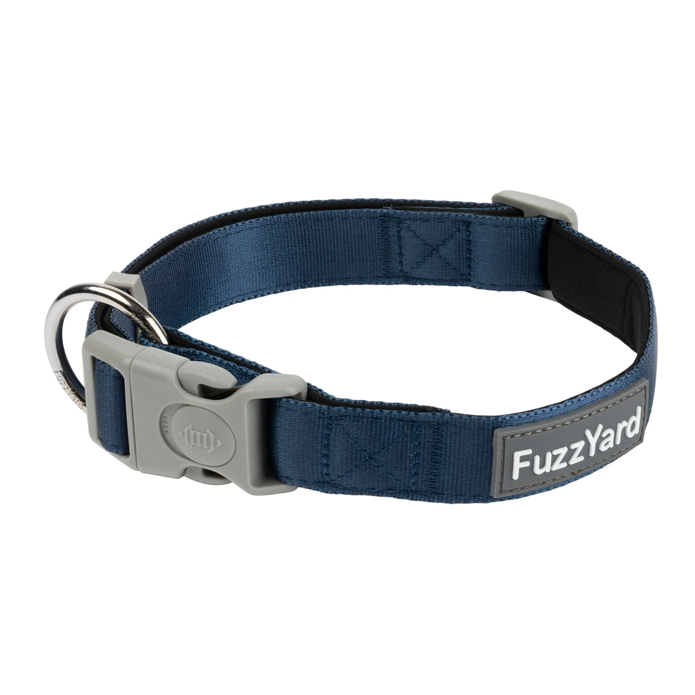 FuzzYard Dog Collar Marine Large