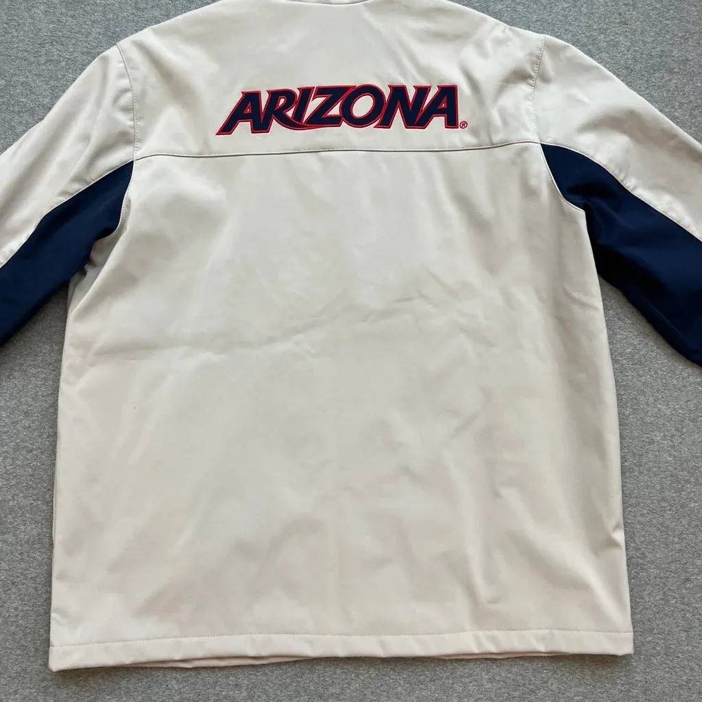 GREY UNIVERSITY OF ARIZONA SOFTSHELL JACKET