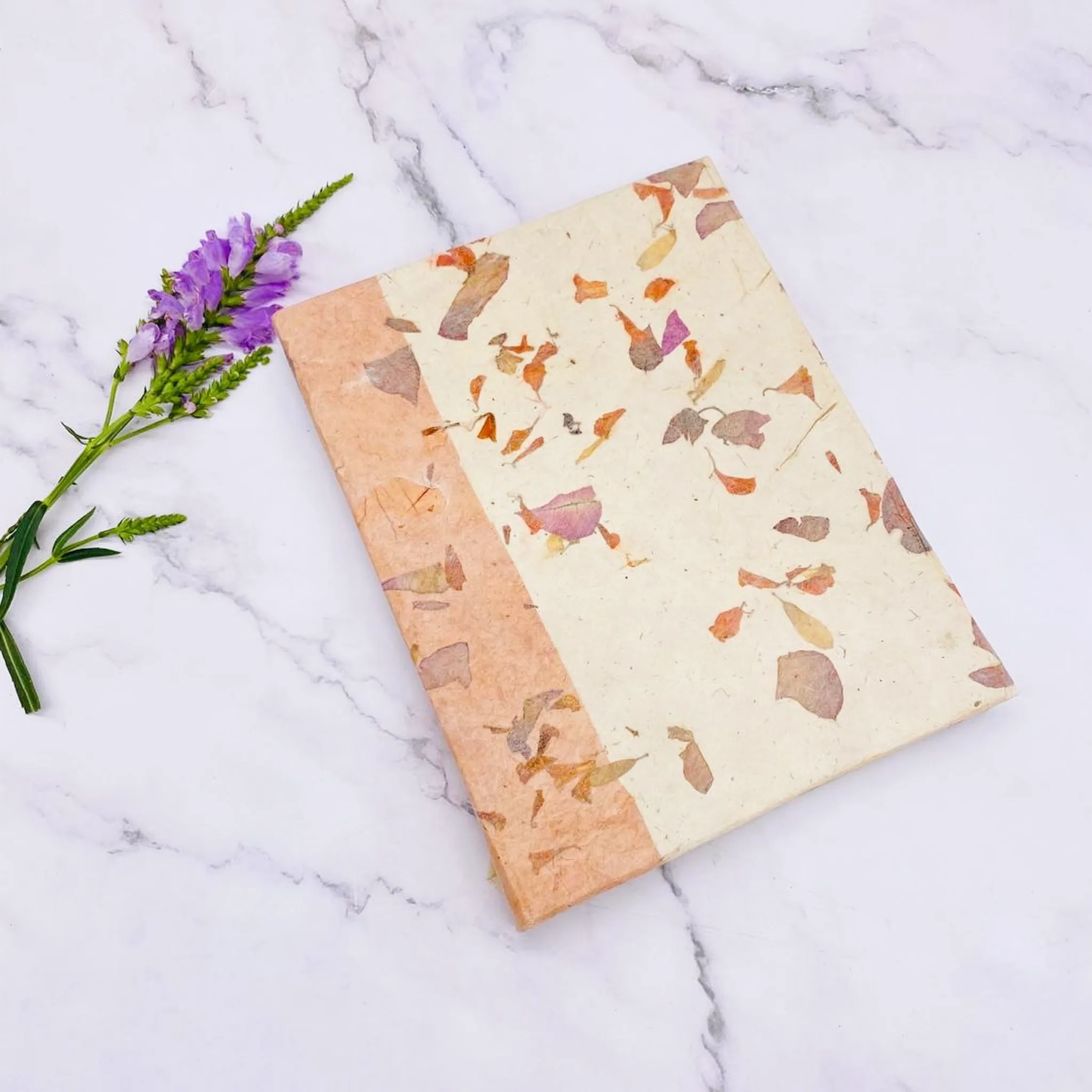 Handmade Flower Design Note Book