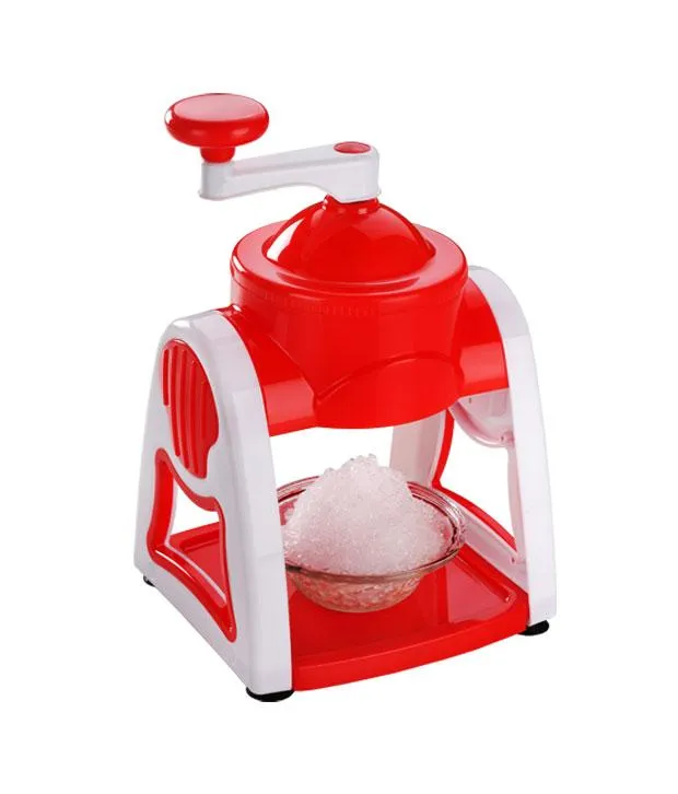 Manual Ice Gola Slush Maker, Ice Snow Maker Machine for Home, Ice Barf Crusher Cutter Set