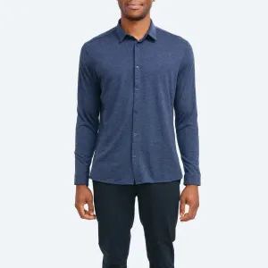 Men's Composite Merino Shirt - Navy