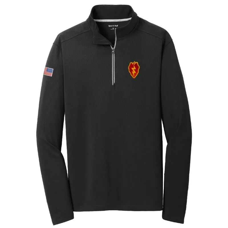 Moisture Wicking 25th Infantry 1/4 Zip