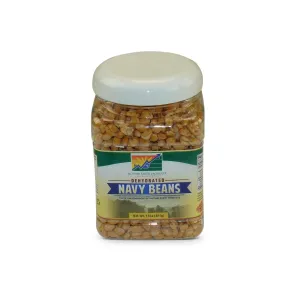 Mother Earth Products - Dehydrated Fast Cooking Navy Beans - Quart Jar