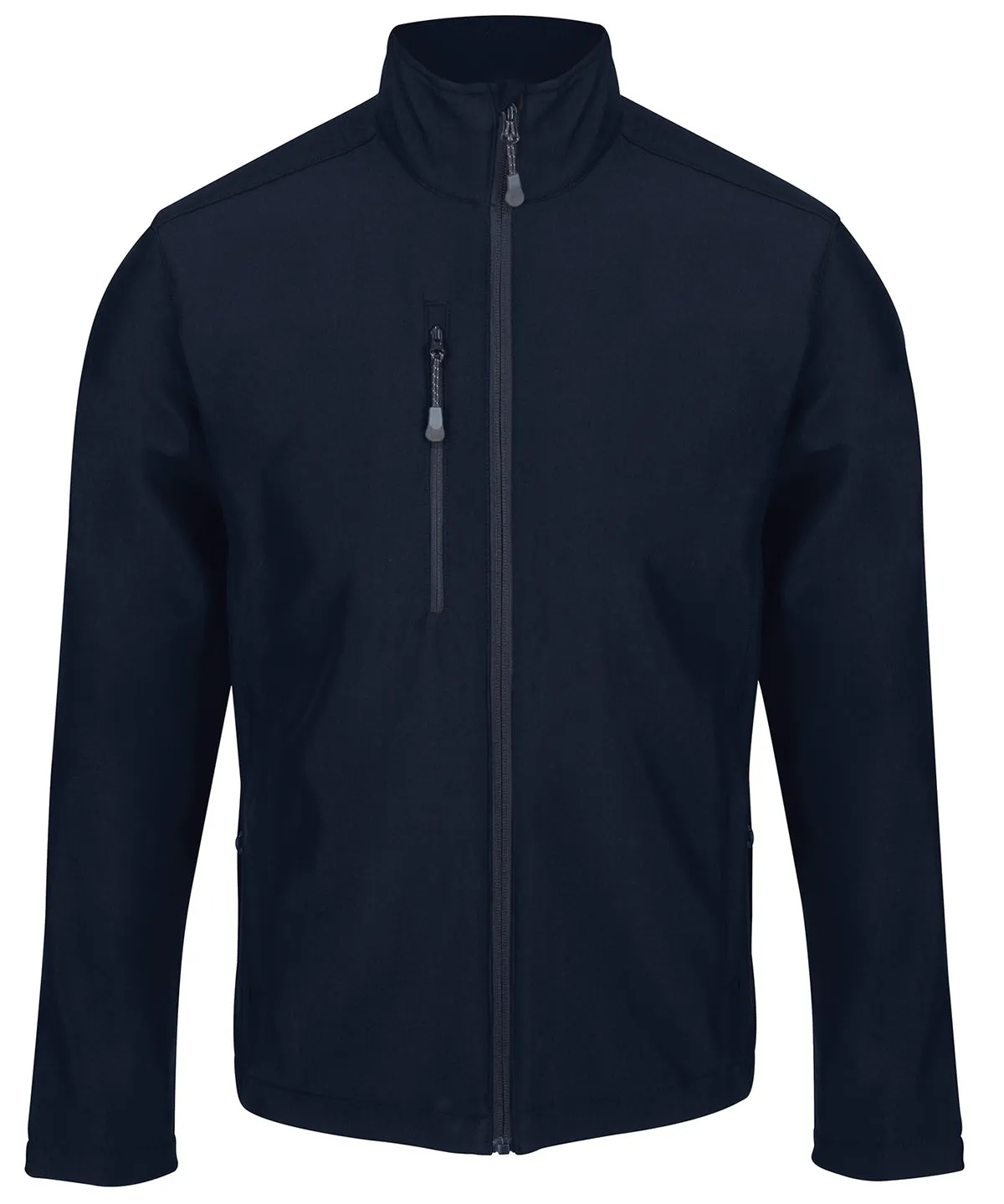 Navy - Honestly Made recycled softshell jacket