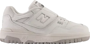 New Balance 550 Bungee Lace Strap Little Kid 'White Grey' Sneakers, White