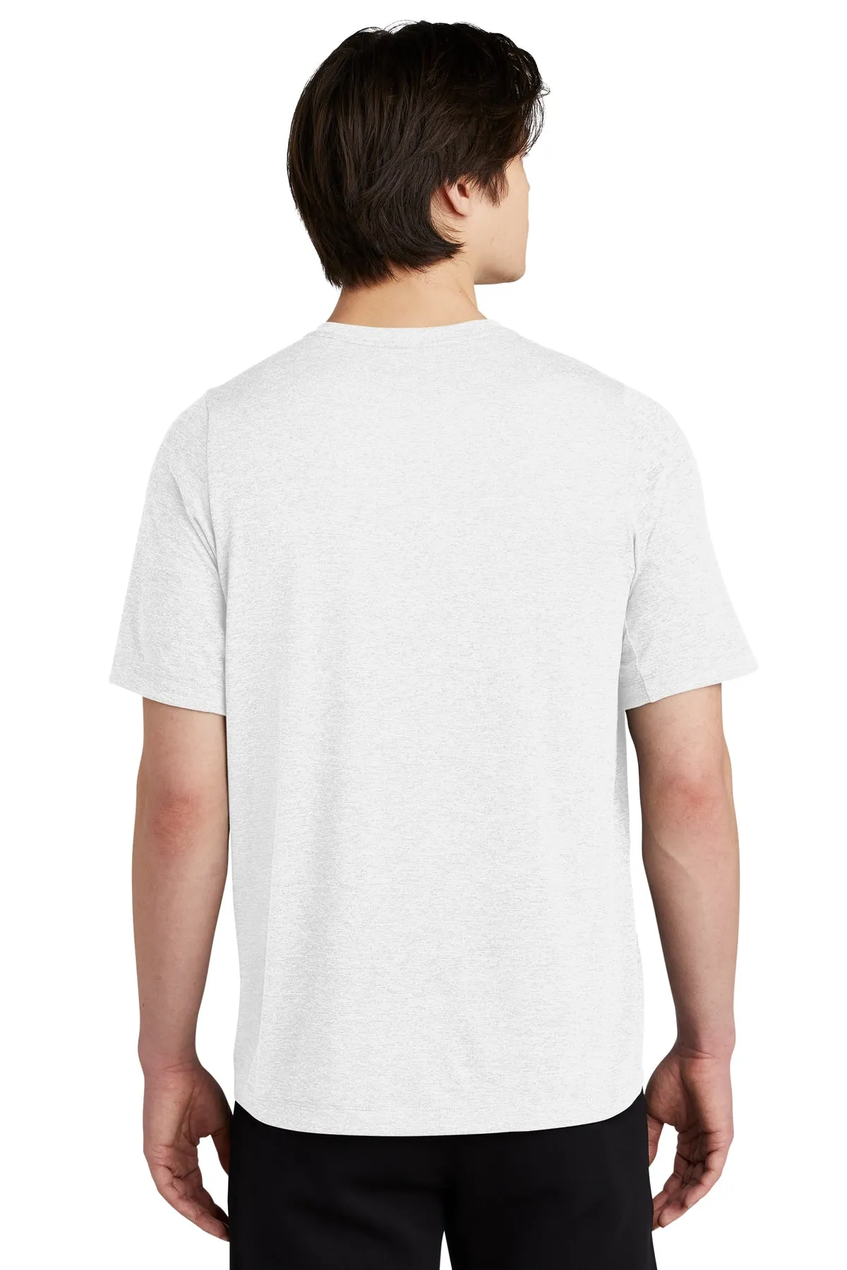 New Era Performance Custom Printed Tee's, White Solid