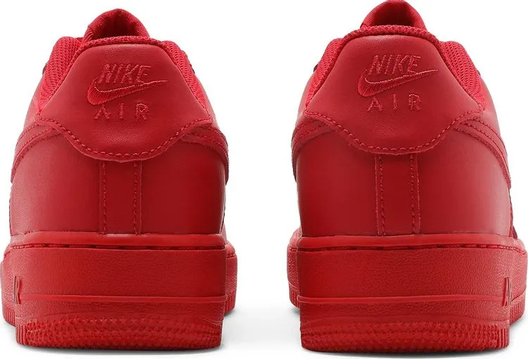 Nike Air Force 1 LV8 GS 'University Red' Sneakers, red