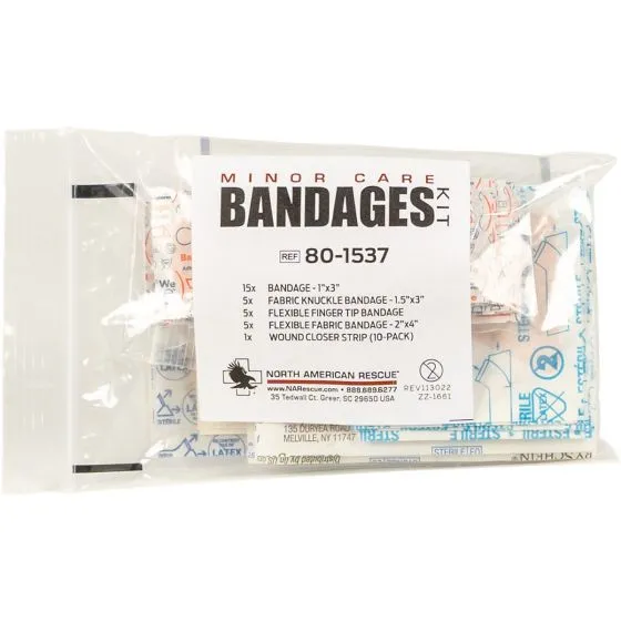 North American Rescue Minor Care Bandages Kit