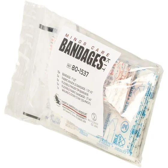 North American Rescue Minor Care Bandages Kit