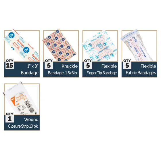 North American Rescue Minor Care Bandages Kit