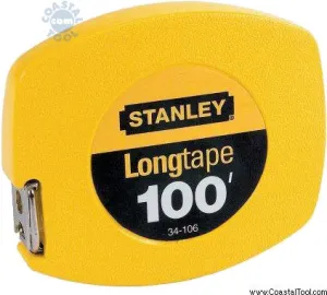 Stanley 34-106 100' Long Tape Rule