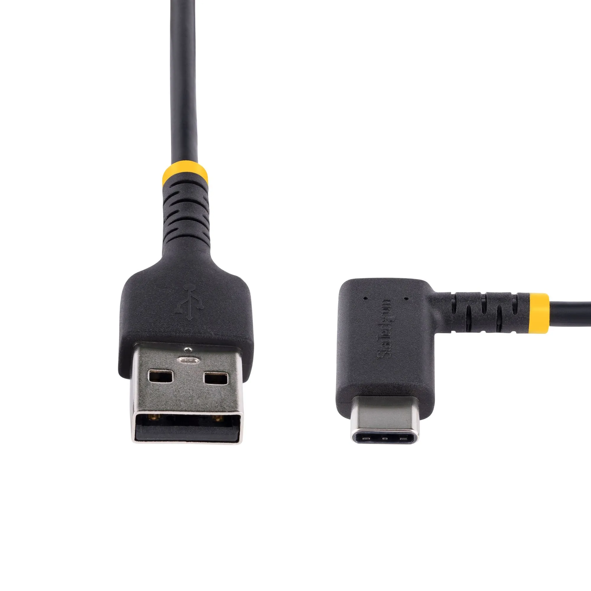 Startech 15Cm Usb-A To Usb-C Fast Charging Cable - Robust, Angled Design