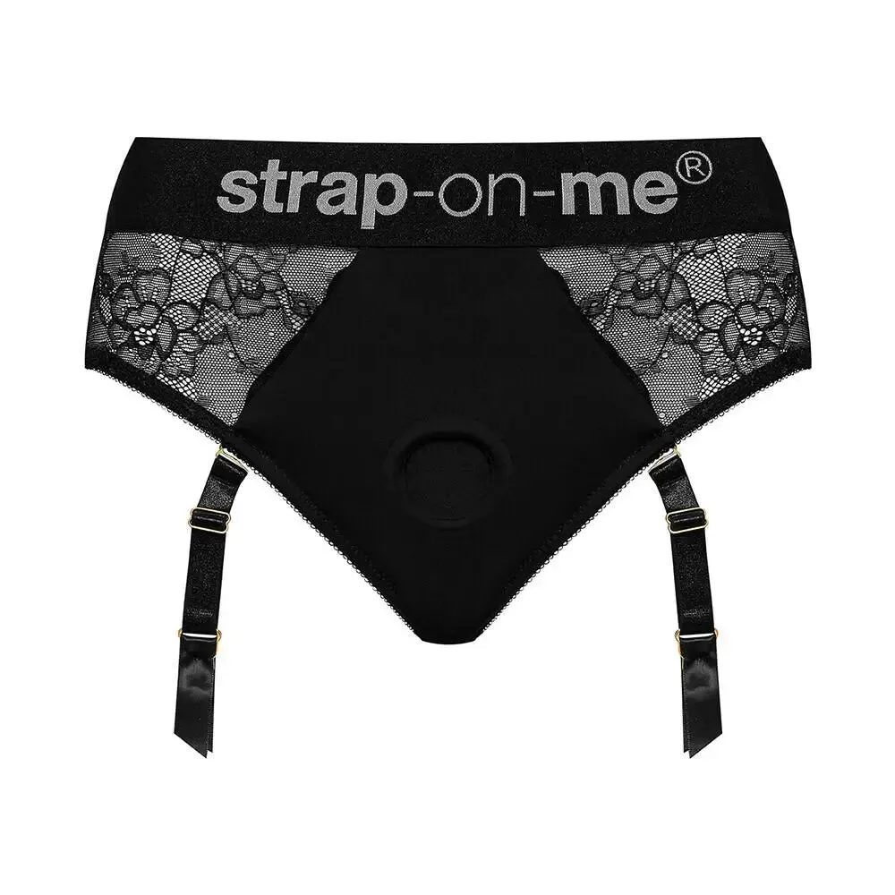 Strap on me Black Diva Medium Harness Lingerie for Her