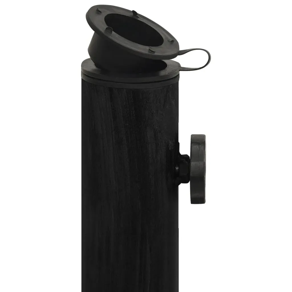 Umbrella Base Black 45x45x30 cm Cast Iron