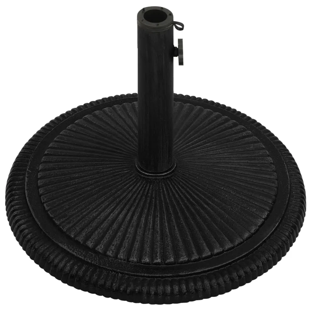 Umbrella Base Black 45x45x30 cm Cast Iron